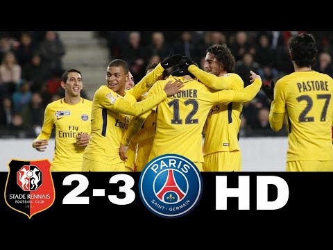 Rennes vs PSG 2-3 ●All Goals & Highlights ● 30.1.2018 FHD