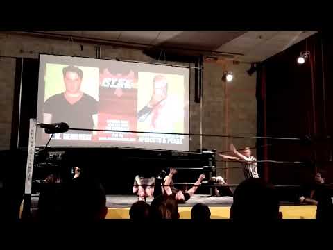 Still Life With Apricots and Pears applauds his submission hold on EM Demorest at RYSE!