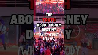 Here's the TRUTH about Disney Destiny! #cruise #shorts