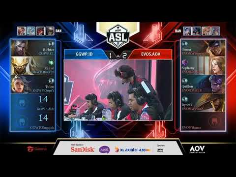 Final ASL evos vs GGWP.ID Match 4 Arena Of Valor