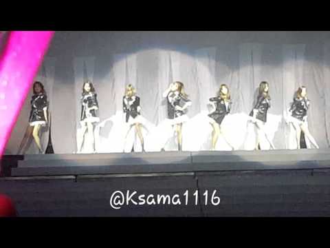 160416 Girls' Generation Phantasia In Jakarta - Opening + You Think + Genie Fancam