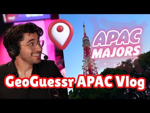 GeoGuessr APAC Major 2025 Tokyo Vlog