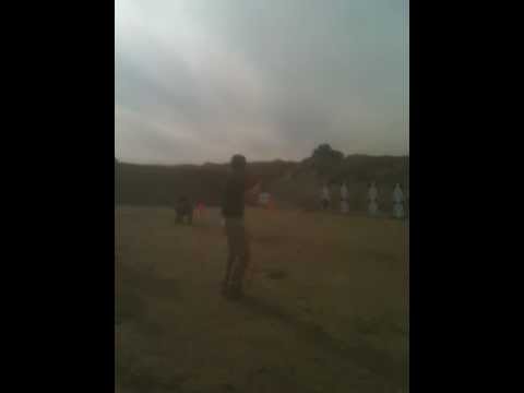 Chris Costa live fire demo of moving with a pistol