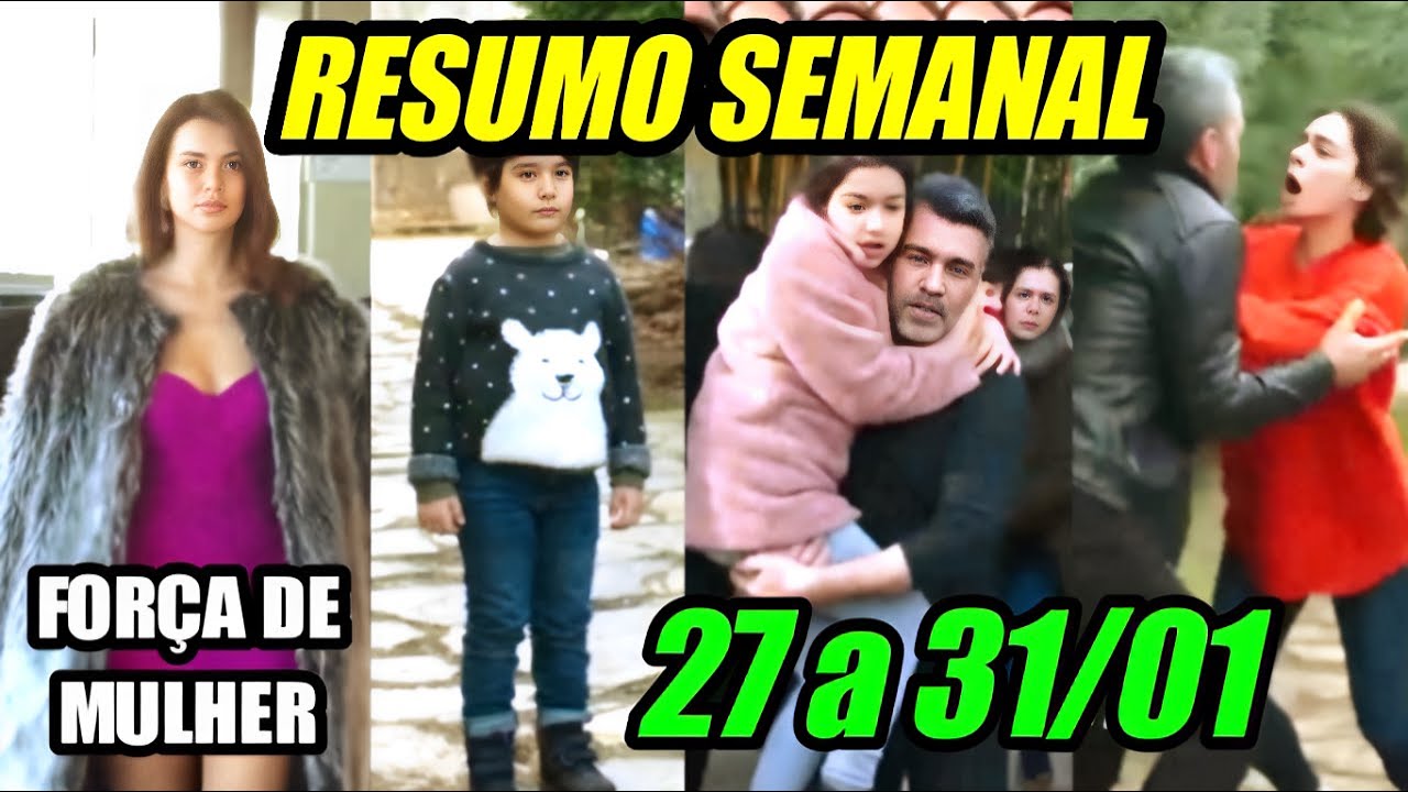 Força de Mulher - Resumo da Semana de 27/01 a 31/01 | Resumo Semanal RECORD TV
