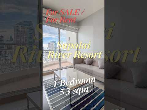 Supalai River Resort, Bangkok, 99 Charoennakhon Road, Samlae, Thon Buri, Bangkok, 1 Bedroom, 53 sqm, Condo For Rent, by Ratchawan Huang, 500331719 - DDproperty.com