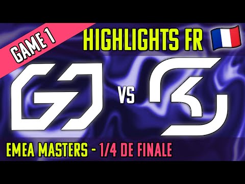 GO vs SKP Highlights FR game 1 | 1/4 finals EMEA Masters summer 2023 | Team GO vs SK Gaming Prime