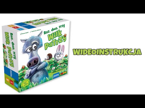 Настольная игра Один, два, три, волк смотрит или Прятки с волком (Raz, dwa, trzy... wilk patrzy!) - фото 1 - id-p1849759716