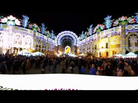 San TRIFONE - Luminarie FANIUOLO - accensione musicale in VR