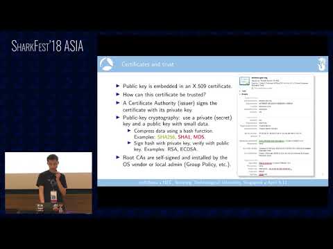 SF18ASIA - 19: SSL/TLS Decryption: Uncovering Secrets (Peter Wu)