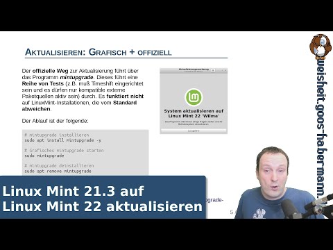 Linux Mint 21.3 auf Linux Mint 22 aktualisieren