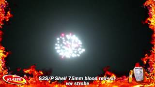 KP 75mm Klasek Red Silver Strobe premium
