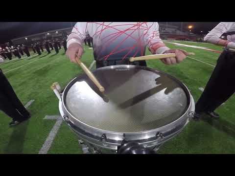 CHS Marching band snare cam 2018 - Harrison Manuel