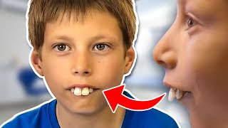 Boy Bullied for Buck Teeth visits an ORTHODONTIST [massive transformation]
