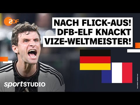 Deutschland – Frankreich Highlights | Freundschaftsspiel | sportstudio