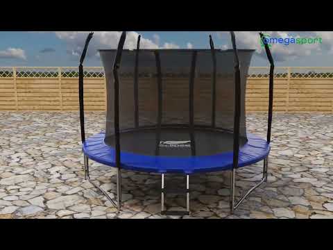 Сборка батута ECLIPSE SPACE TWIN. Интернет-магазин ОМЕГАСПОРТ