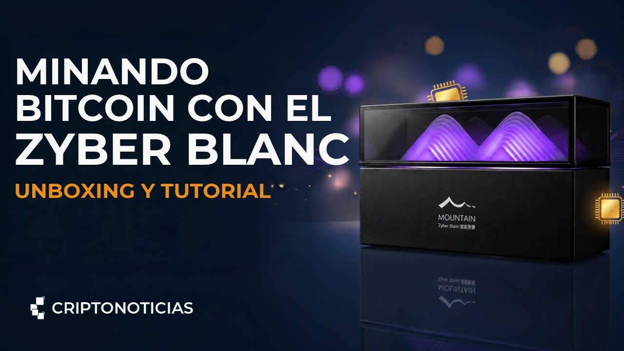 Unboxing y Tutorial Mini ASIC Zyber Blanc: minar Bitcoin en casa a 2.5 TH/s | CriptoNoticias