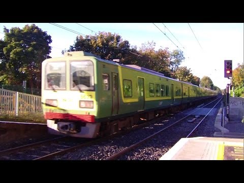IE 8520 Class Dart Train number 8639 - Raheny Station, Dublin