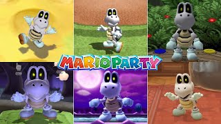 Evolution Of Dry Bones In Mario Party Games [2005-2018]