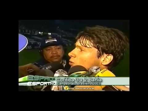 2003 - Campeonato Brasileiro de 2003 - Coritiba-PR 3 X 2 Bahia - Espaço Esportivo