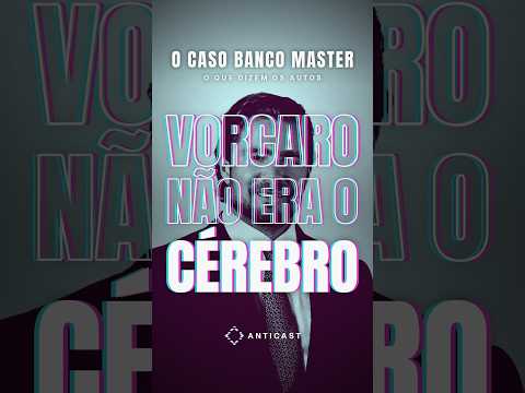 Vorcaro era o cérebro ou o anfitrião? | AntiCast 527 #Shorts