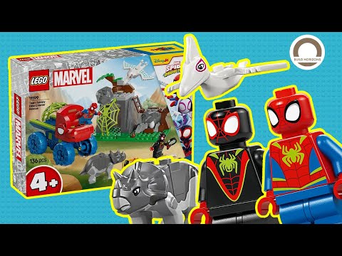 Конструктор LEGO Marvel Динозаврячий спасательный транспорт команды Паука (11199)