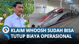 Bisa Layani 12 Juta Penumpang, Luhut Klaim Whoosh Sudah Bisa Tutup Biaya Operasional Sendiri