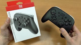 Nintendo Switch 2 Pro Controller Unboxing .. How Pro Is It ?