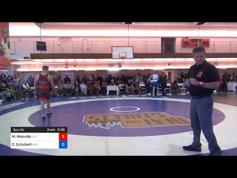 77 Kg Prelims Mason Manville Nittany Lion Wrestling Club Vs Colin Schubert New York Athletic Club
