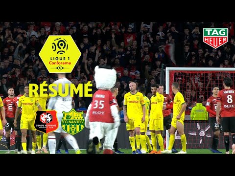 Stade Rennais FC - FC Nantes ( 1-1 ) - Résumé - (SRFC - FCN) / 2018-19