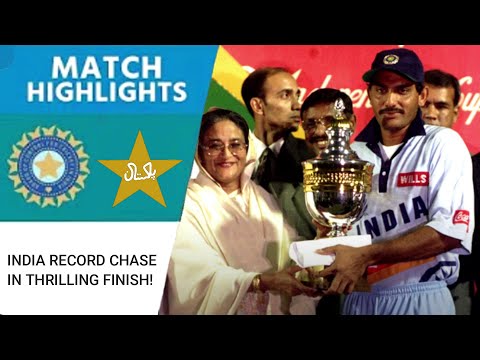 India vs Pakistan | Match Highlights | India Record Chase Clinch Series | Ganguly & Robin Singh Star