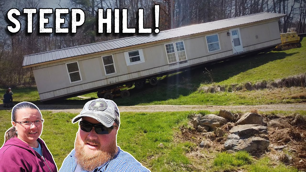 EXTREME Mobile Home Transport & Set Up in ONE DAY!