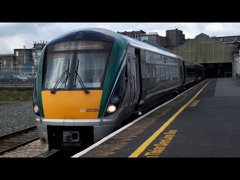 IÈ 22000 Class ICR Train - Galway Ceannt Station,Co.Galway
