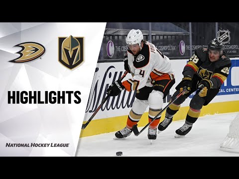 Ducks @ Golden Knights 1/14/21 | NHL Highlights
