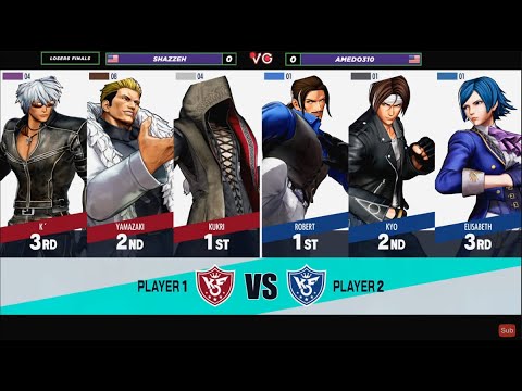 F@X 457 Losers Finals - Amedo310 Vs. Shazzeh - The King of Fighters XV