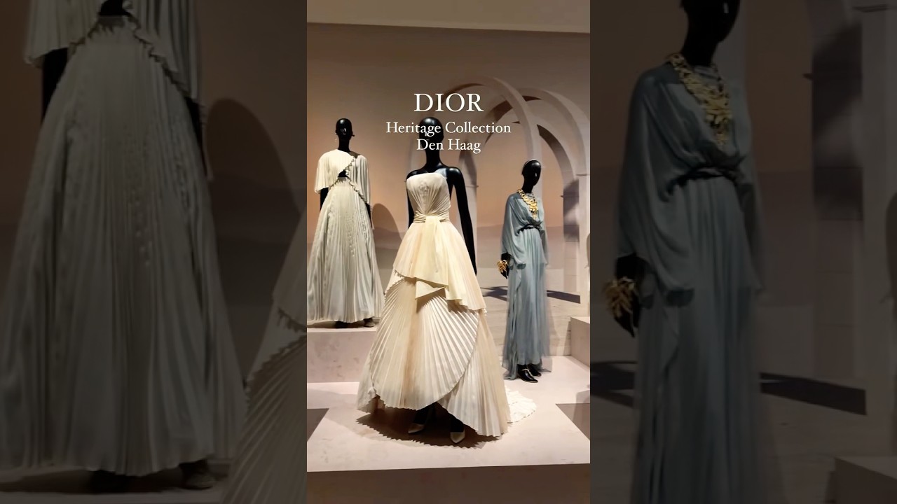 Step into Dior’s New Look – Iconic Fashion Exhibition at Kunstmuseum Den Haag! #dior #exhibition
