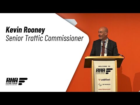 RHA Future Forum: Traffic Commissioner Kevin Rooney