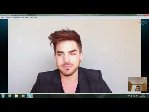 Adam Lambert on X Factor UK 2014 advises Paul Akister on his performance of "Don’t Stop Me Now"