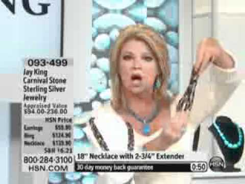 Jay King Carnival Stone Sterling Silver Ring  Mine Finds by Jay King