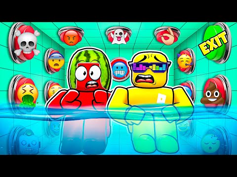 100 Buttons... BUT ONLY 1 LETS YOU ESCAPE