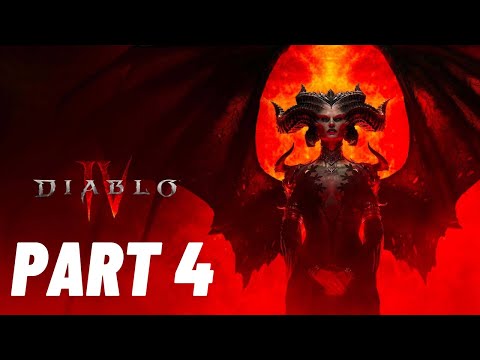 DIABLO 4 Gameplay Walkthrough Part 4  FULL GAME PC ULTRA - No Commentary