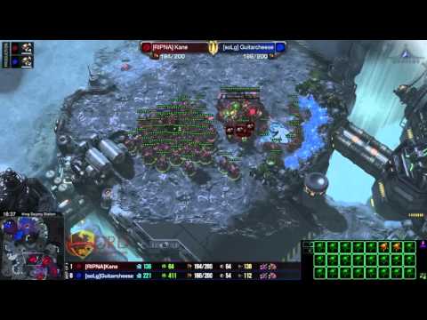 Starcraft 2 Kane vs Guitarcheese Game 2 SC2 HOTS Tournaments