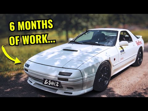 Restoring Ryosuke Takahashi's Mazda RX-7 FC!