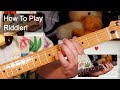 'Riddler!' The Fall Guitar & Bass Lesson