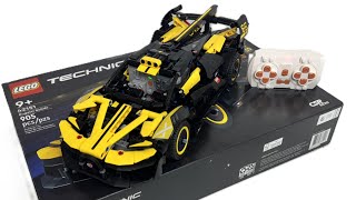 How to Build and Motorize LEGO Technic Bugatti Bolide 42151 42162 42205 MOC RC Mod RC Car Build(4K)