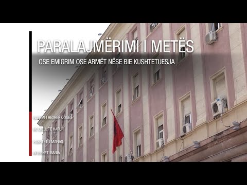 Edicioni i lajmeve i orës 20:00 - 15 nëntor 2019