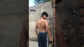 45 kg bodybuilder home workout