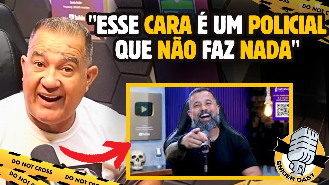 SGT CASTRO DESCE A LENHA NO FALA GLAUBER AO VIVO EM PODCAST