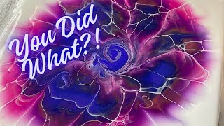 QUESTION: Can You Do an Open Cup Pour with Bloom Paint? |Fluid Art|