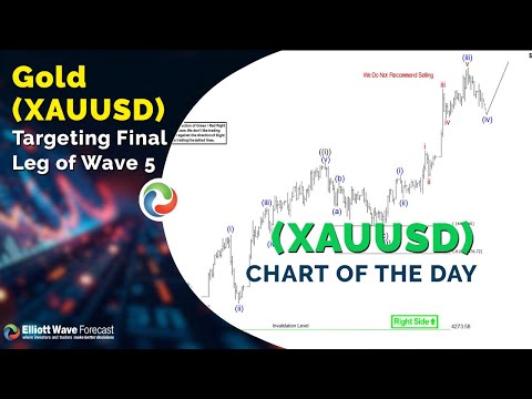 Elliott Wave Structure: Gold (XAUUSD) Targeting Final Leg of Wave 5