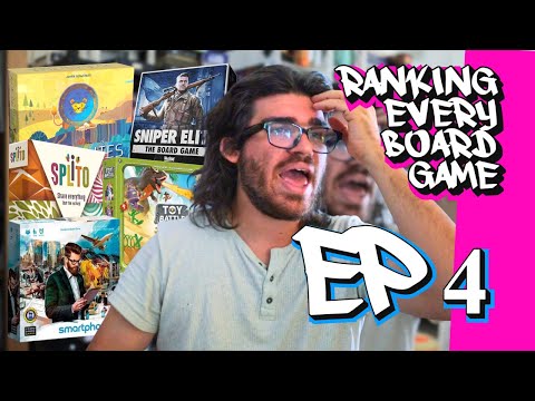 Ranking Every Board Game — Episode #4 (Toy Battle, Sniper Elite, Harmonies…)